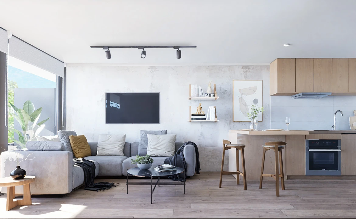 Terrasud Borderío - Living-Cocina A